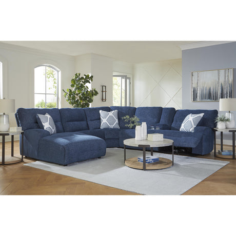  Signature Design by Ashley Acklen Place 93607S2 6 pc Power Reclining Sectional with Chaise IMAGE 3