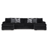  Signature Design by Ashley Midnight-Madness 98103S5 3 pc Sectional with Chaise IMAGE 1