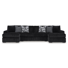  Signature Design by Ashley Midnight-Madness 98103S5 3 pc Sectional with Chaise IMAGE 1