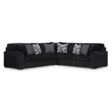  Signature Design by Ashley Midnight-Madness 98103S6 3 pc Sectional IMAGE 1
