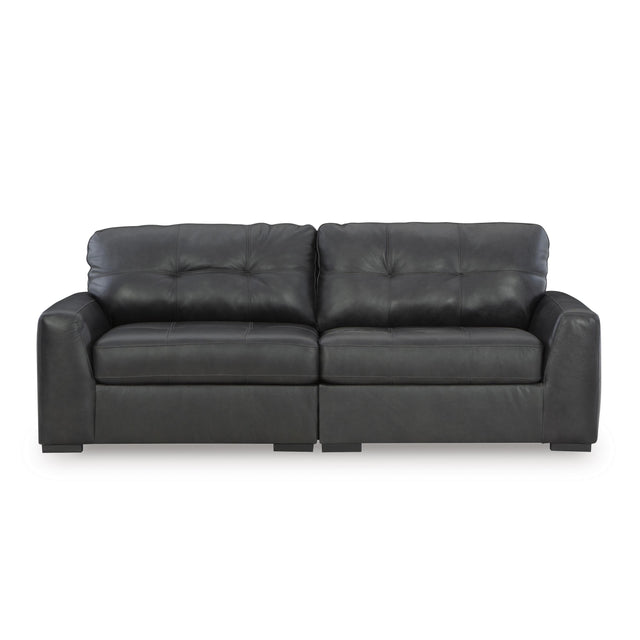  Signature Design by Ashley Brindley Pier 99503S1 2 pc Sectional Loveseat IMAGE 1
