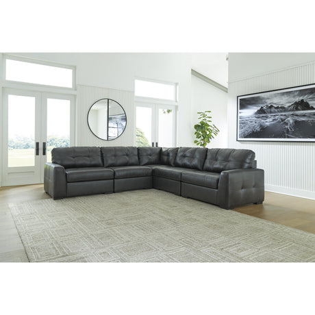  Signature Design by Ashley Brindley Pier 99503S3 5 pc Sectional IMAGE 2
