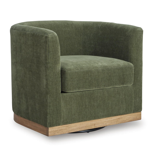  Signature Design by Ashley Jersonlow A3000696 Swivel Accent Chair IMAGE 1
