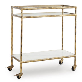  Signature Design by Ashley Plattfield A4000625 Bar Cart IMAGE 1