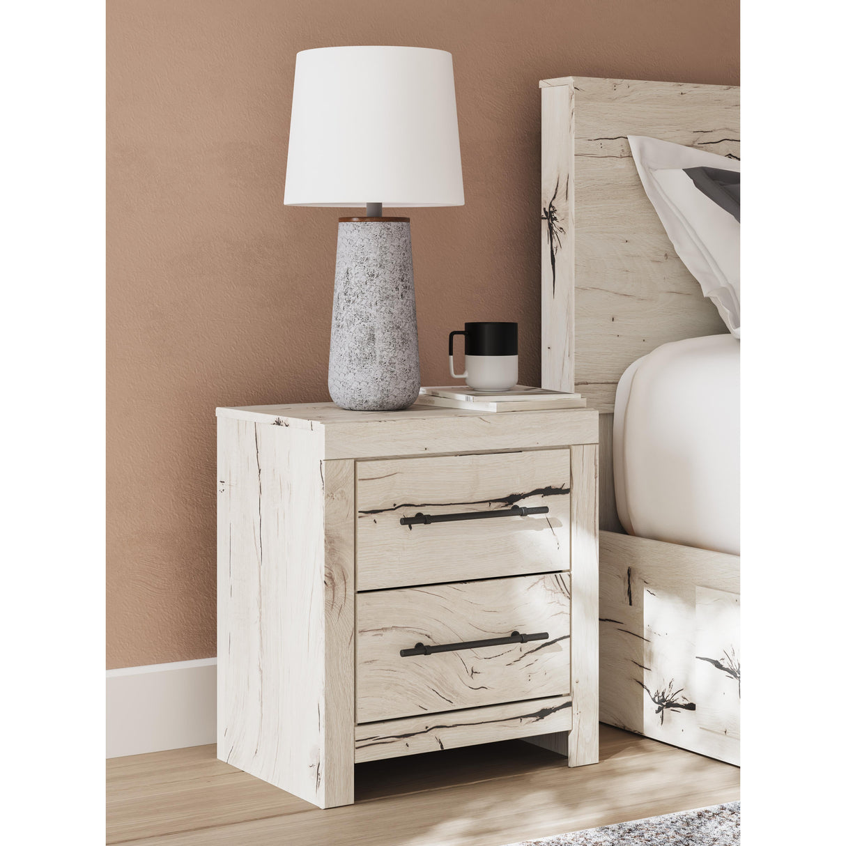  Benchcraft Lawroy B2310-92 Two Drawer Night Stand IMAGE 7
