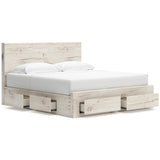  Signature Design by Ashley Lawroy B2310B14 King Panel Storage Bed IMAGE 2