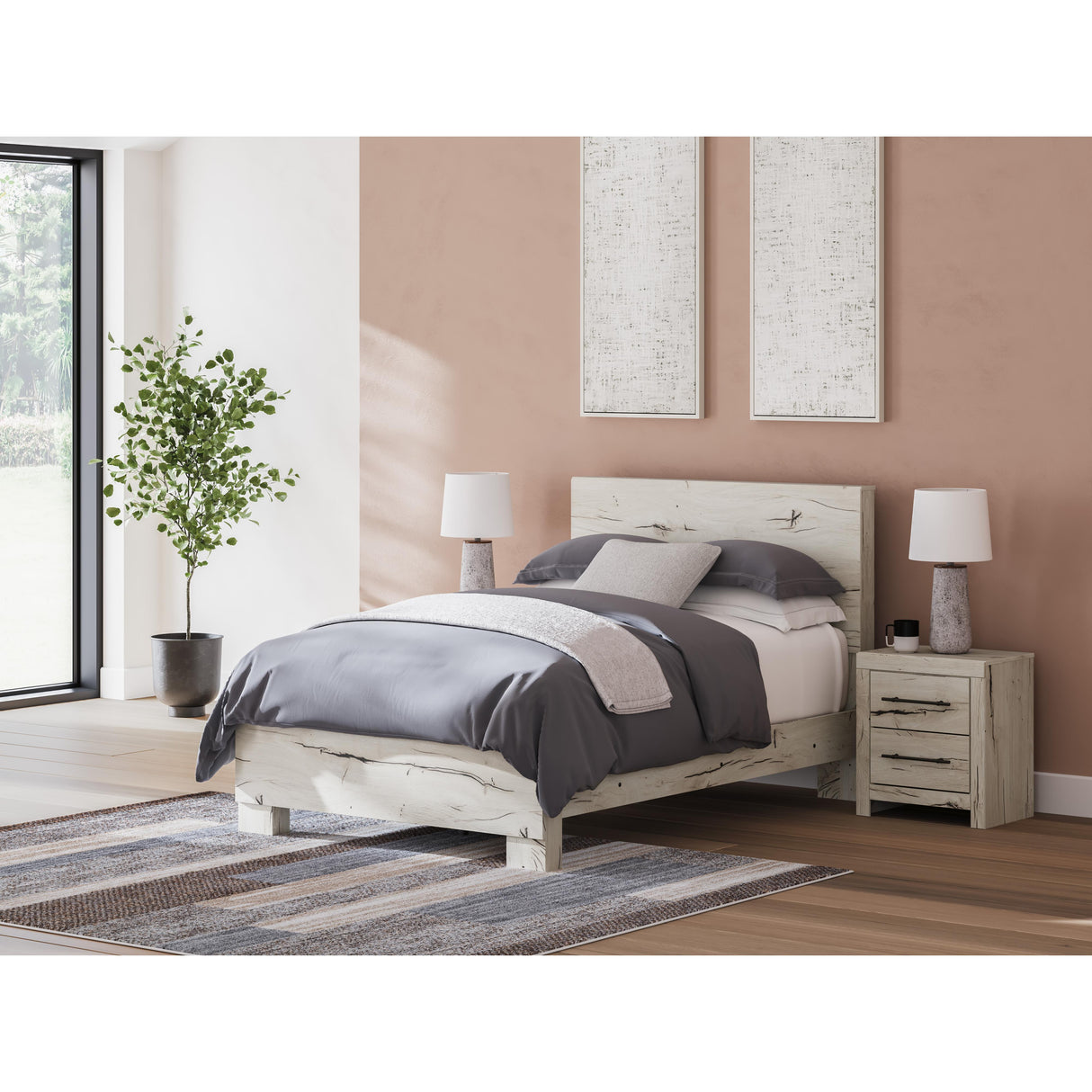  Benchcraft Lawroy B2310B16 Full Panel Bed IMAGE 5