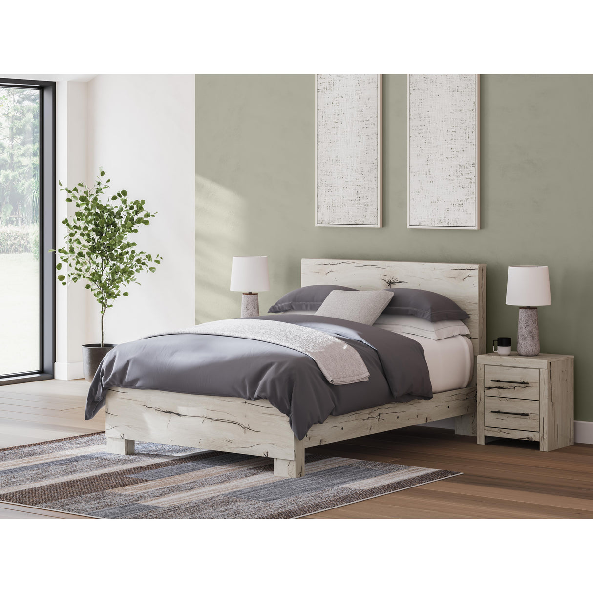  Benchcraft Lawroy B2310B2 Queen Panel Bed IMAGE 5