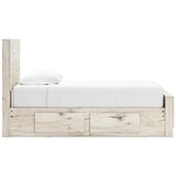  Signature Design by Ashley Lawroy B2310B23 Twin Panel Bed with Storage IMAGE 4
