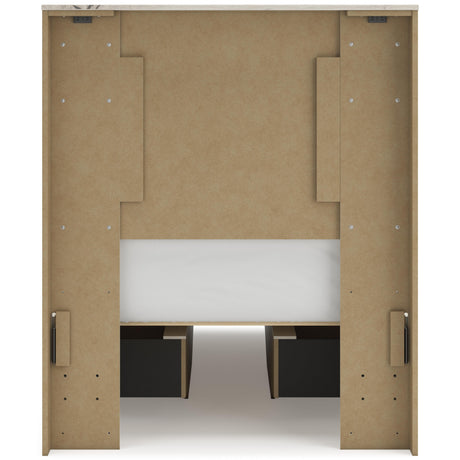  Signature Design by Ashley Lawroy B2310B23 Twin Panel Bed with Storage IMAGE 6