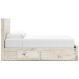  Signature Design by Ashley Lawroy B2310B9 Queen Panel Storage Bed IMAGE 4