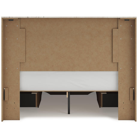  Signature Design by Ashley Lawroy B2310B9 Queen Panel Storage Bed IMAGE 6