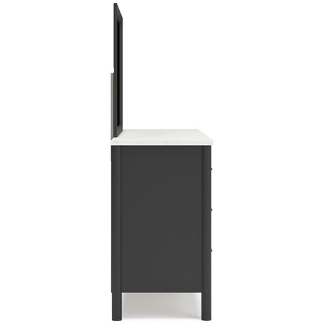  Signature Design by Ashley Cadmori B2616B1 Dresser and Mirror IMAGE 4
