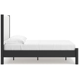  Signature Design by Ashley Cadmori B2616B3 Full Upholstered Panel Bed IMAGE 3