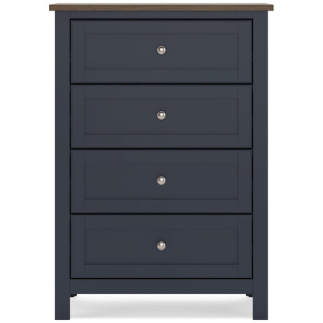  Signature Design by Ashley Landocken B414-45 Four Drawer Chest IMAGE 3