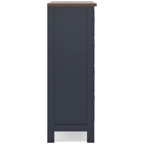  Signature Design by Ashley Landocken B414-45 Four Drawer Chest IMAGE 4