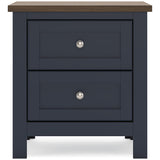  Signature Design by Ashley Landocken B414-92 Two Drawer Night Stand IMAGE 3