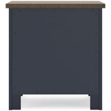  Signature Design by Ashley Landocken B414-92 Two Drawer Night Stand IMAGE 5