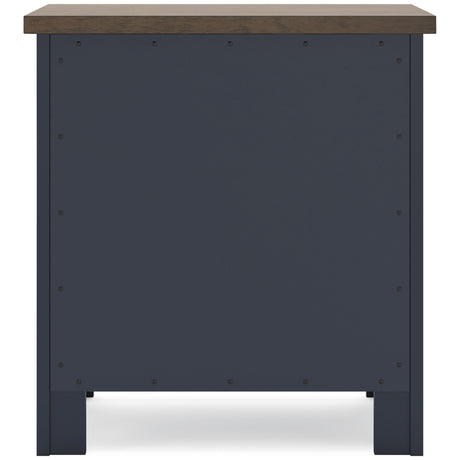  Signature Design by Ashley Landocken B414-92 Two Drawer Night Stand IMAGE 5