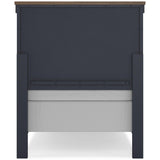  Signature Design by Ashley Landocken B414B2 Twin Panel Bed IMAGE 4
