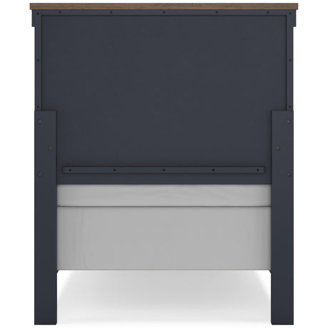  Signature Design by Ashley Landocken B414B2 Twin Panel Bed IMAGE 4