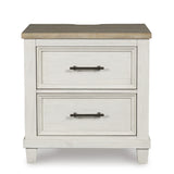  Benchcraft Shaybrock B683-92 Two Drawer Night Stand IMAGE 3