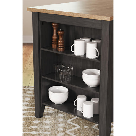  Signature Design by Ashley Gesthaven D396-13 Rectangular Dining Room Counter Table IMAGE 7