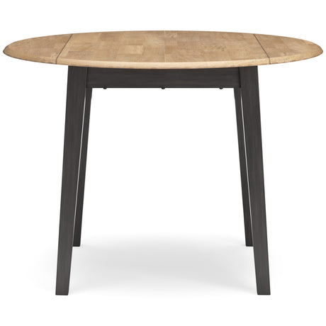  Signature Design by Ashley Gesthaven D396-15 Round Dining Room Drop Leaf Table IMAGE 3