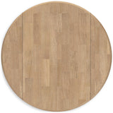  Signature Design by Ashley Gesthaven D396-15 Round Dining Room Drop Leaf Table IMAGE 4