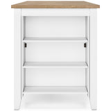  Signature Design by Ashley Gesthaven D398-13 Rectangular Dining Room Counter Table IMAGE 3