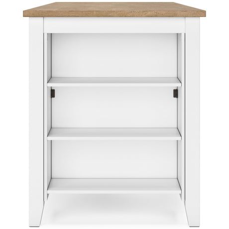  Signature Design by Ashley Gesthaven D398-13 Rectangular Dining Room Counter Table IMAGE 3