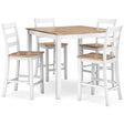  Signature Design by Ashley Gesthaven D398-223 Dining Room Counter Table Set IMAGE 1