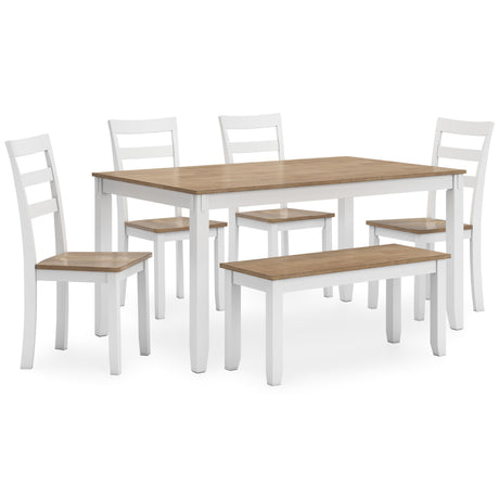  Signature Design by Ashley Gesthaven D398-325 Dining Room Table Set IMAGE 1