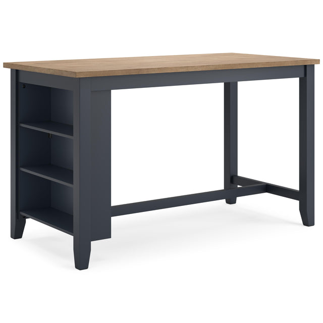  Signature Design by Ashley Gesthaven D399-13 Rectangular Dining Room Counter Table IMAGE 1