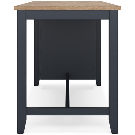  Signature Design by Ashley Gesthaven D399-13 Rectangular Dining Room Counter Table IMAGE 4