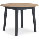 Signature Design by Ashley Gesthaven D399-15 Round Dining Room Drop Leaf Table IMAGE 1