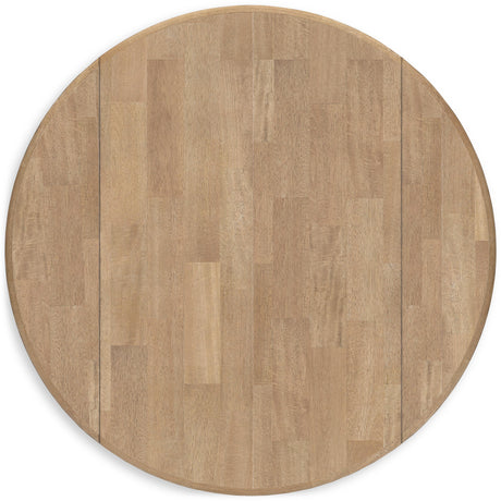  Signature Design by Ashley Gesthaven D399-15 Round Dining Room Drop Leaf Table IMAGE 4
