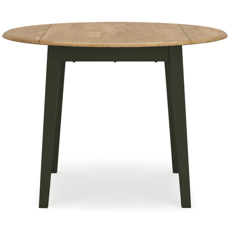  Signature Design by Ashley Gesthaven D401-15 Round Dining Room Drop Leaf Table IMAGE 3