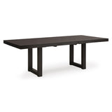  Signature Design by Ashley Neymorton D618-35 Rectangular Dining Room Butterfly Extension Table IMAGE 1