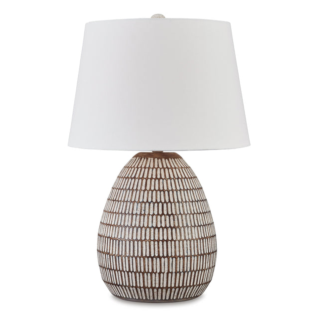  Signature Design by Ashley Darrich L235804 Metal Table Lamp IMAGE 1