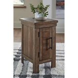  Signature Design by Ashley Moriville T731T2 Lift-top Coffee Table and 2 Chairside End Tables IMAGE 5