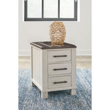  Signature Design by Ashley Darborn T796T1 Lift-top Coffee Table and 2 Chairside End Tables IMAGE 5