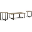  Signature Design by Ashley Dalenville T965T2 Coffee Table and 2 End Tables IMAGE 1