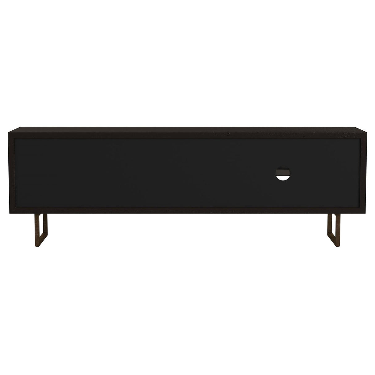  Coaster Furniture Marsden 703003 2-door Mango Wood 70" TV Stand - Charcoal Black IMAGE 6