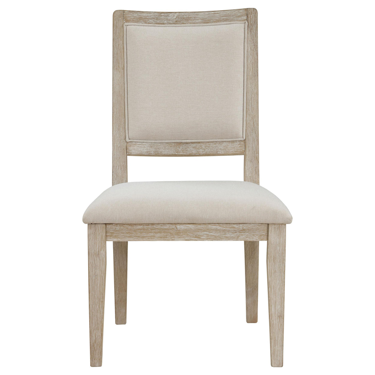  Coaster Furniture Trofello 123122 Cushioned Dining Side Chair - White Washed IMAGE 2