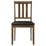  Coaster Furniture Parkwood 150400 5-piece Square Dining Table Set - Honey Brown IMAGE 6