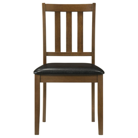  Coaster Furniture Parkwood 150400 5-piece Square Dining Table Set - Honey Brown IMAGE 6