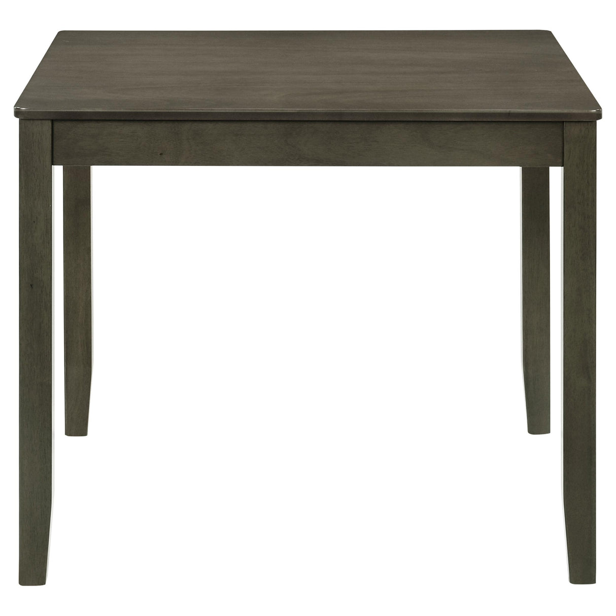  Coaster Furniture Parkwood 150410 5-piece Square Dining Table Set - Charcoal IMAGE 2