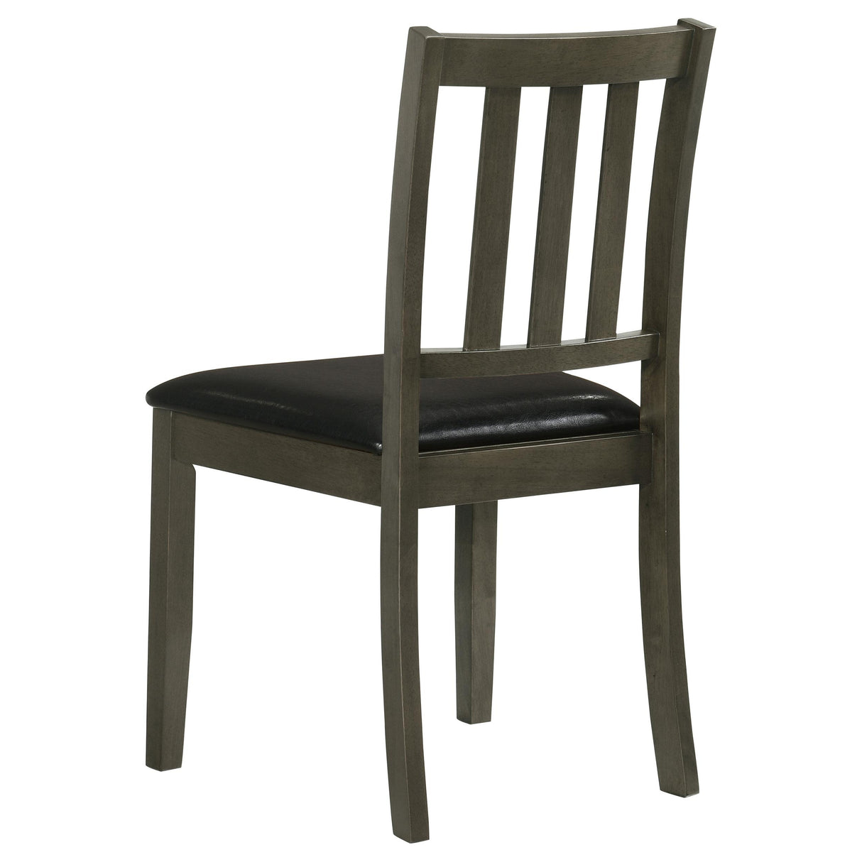  Coaster Furniture Parkwood 150410 5-piece Square Dining Table Set - Charcoal IMAGE 5