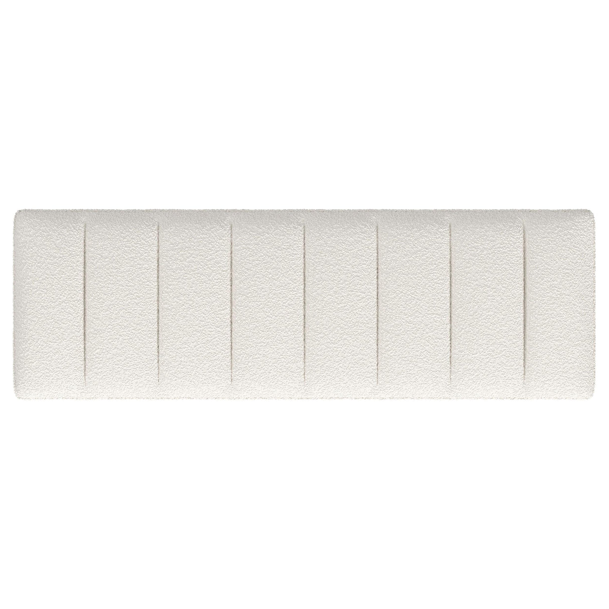  Coaster Furniture Mesa 907514 Boucle Upholstered Tufted Accent Bench - Vanilla IMAGE 6